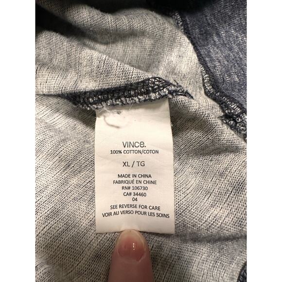 Vince Cumato Blue Hoodie Sweatshirt XL – Minimalist Luxury Streetwear - Picture 7 of 8